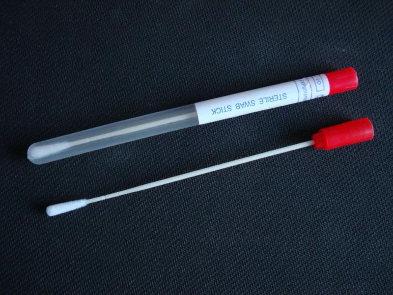 2022 Hot Sale Disposable Medical Transport Swab Sticker Swab