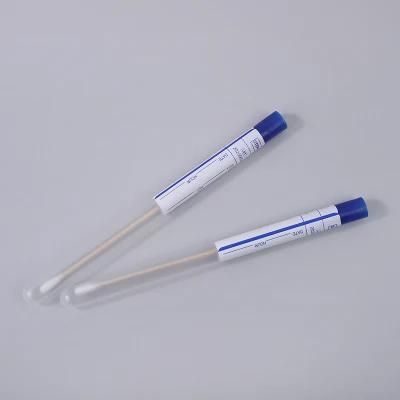 New Design Medical Test Sterile Bamboo Stick Cotton Swab