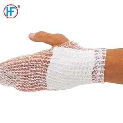 Mdr CE Approved Elastic Tubular Net Bandage 360 Degree Compression and Sport