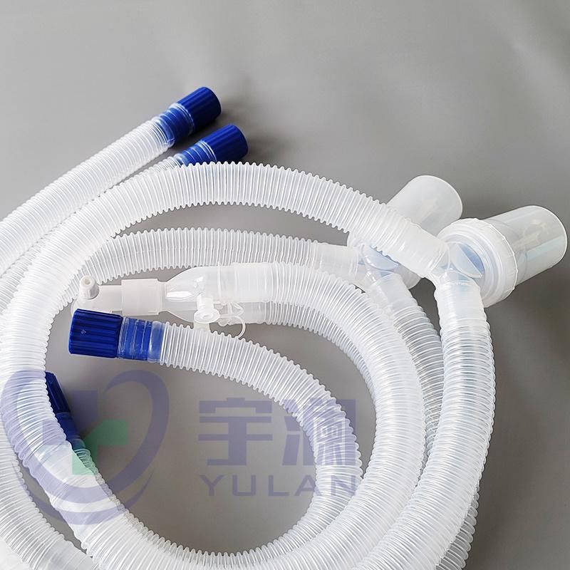 Disposable Medical Ventilator Corrugated Breathing Circuit