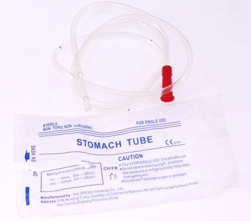 Medical Disposable Stomach Tube Feeding Catheter Tube PVC Tube