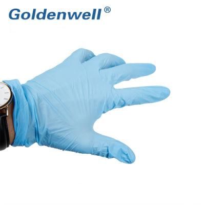 Wholesale Price Medical Disposable Bulk Custom Examination Black Nitrile Gloves