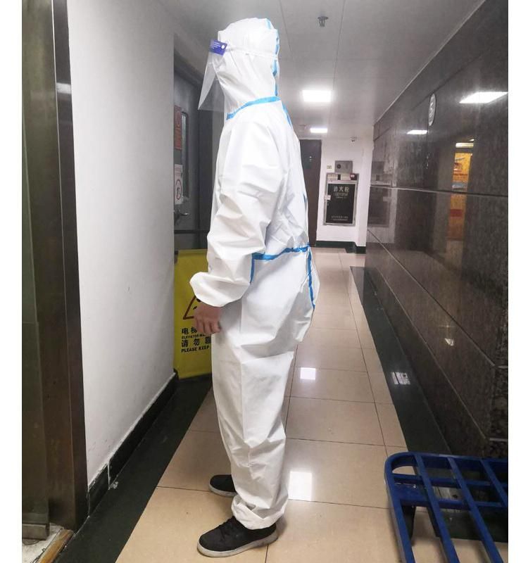 Coveral Disposable Personal Protective Coverall Protective Clothing Protective Gown