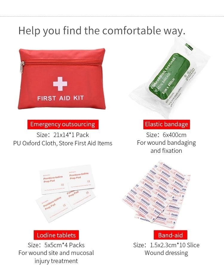 Survival Pack - Car, Home, Work, Travel, Camping First Aid Kit