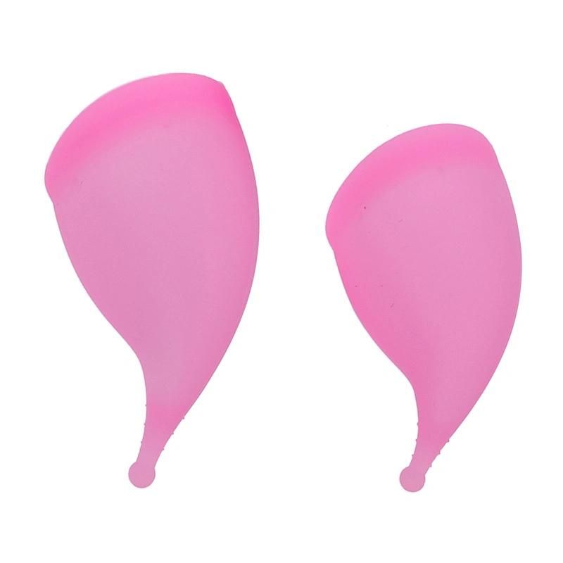 Silicone Menstrual Cup Women′s Medical Grade Menstrual Cup Feminine Hygiene Menstrual Cup Customizable