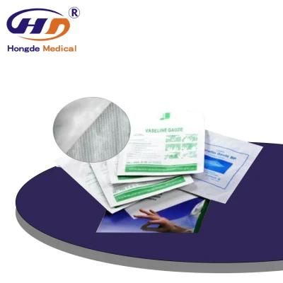 HD809 Paraffin Gauze Vaseline Gauze Sterile Compress Gauze