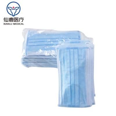 Type II Wholesale Ce Certification Non-Woven Hospital Disposable Medical Surgical Face Mask