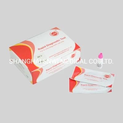 High Accuracy Step Diagnostic Rapid Screen (Colloidal Gold Immunochromatographic Assay) HCV/Hbsag/HIV/HCG Rapid Test Kit