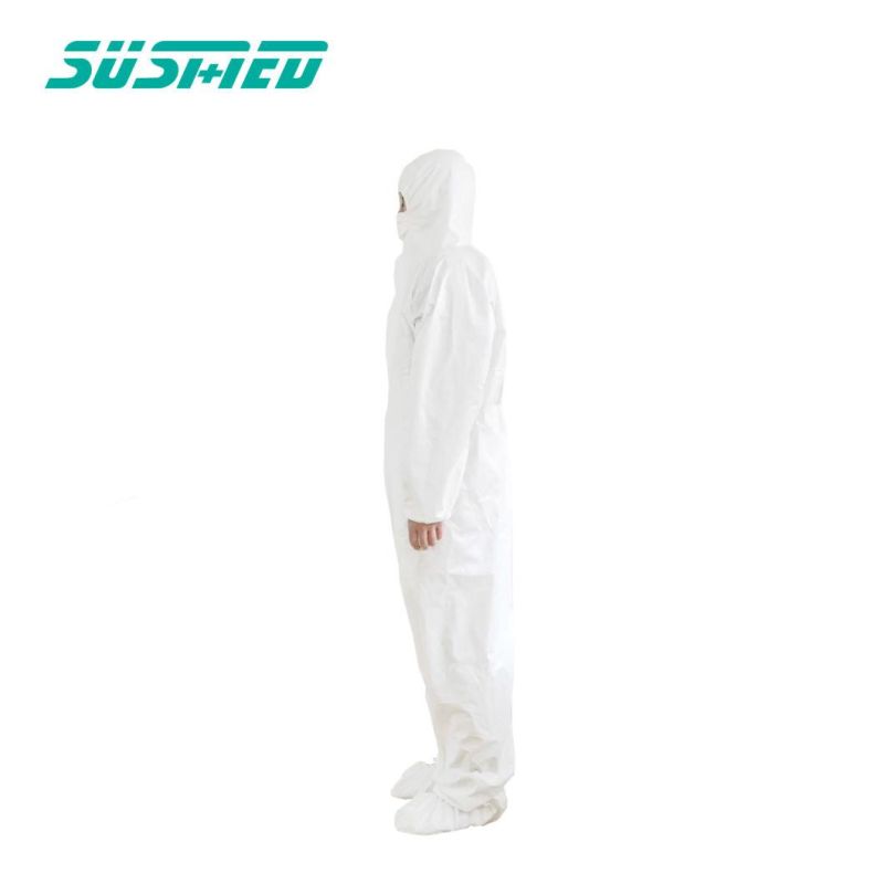 Disposable Hospital Gowns Acid Hazard Suits