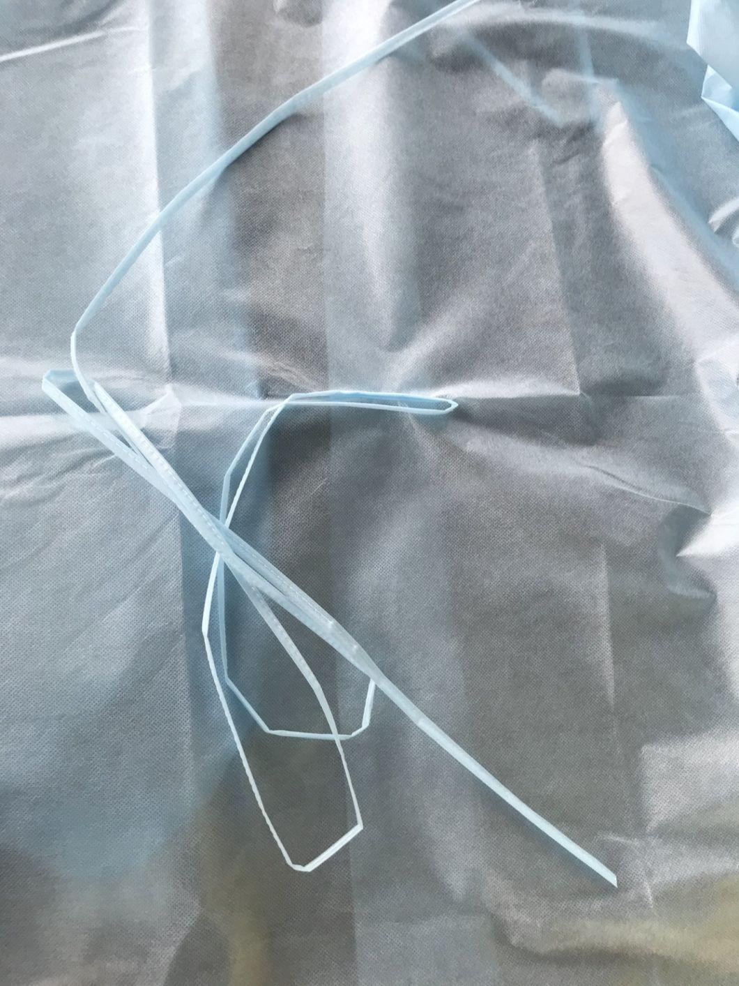 Hot Sale Protective Workwear Disposable PP Isolation Gown Hospital Gown