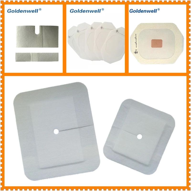 Hospital Material Hypoallergenic IV Dressing for Catheter Fixing