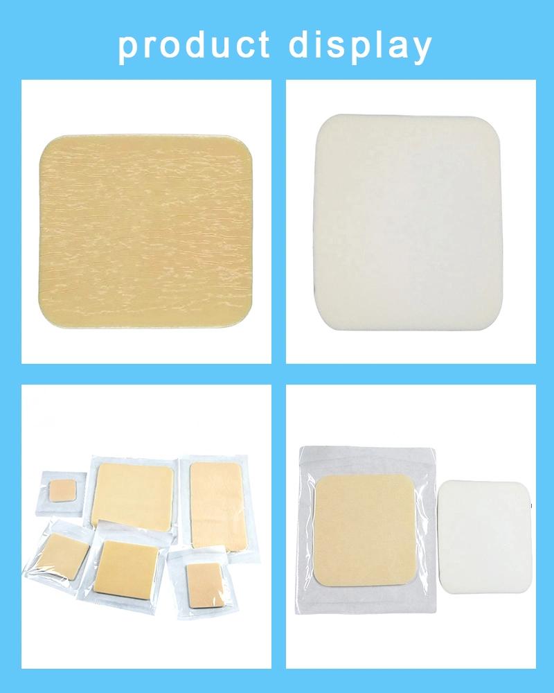 15X15 Medical No Border Dressing PU Foam Dressing