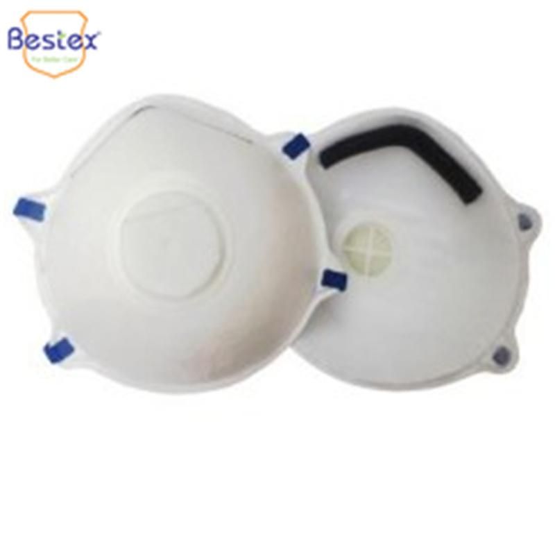 Anti Dust Bacteria Filtration and Anti Air Pollution, Anti Fog Pm2.5 Respirator with Valve/Without Carton