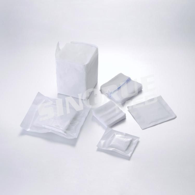 Hospital Sterile or Non-Sterile Medical Disposable 100% Cotton Gauze Swabs