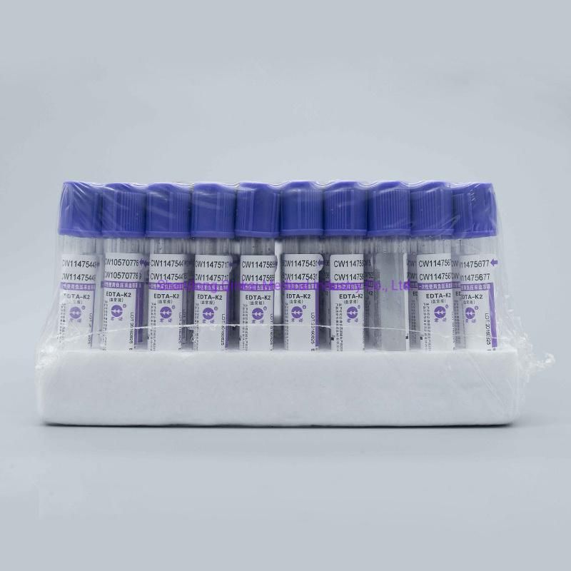 Plastic Plain Vacuum Blood Collection Tube