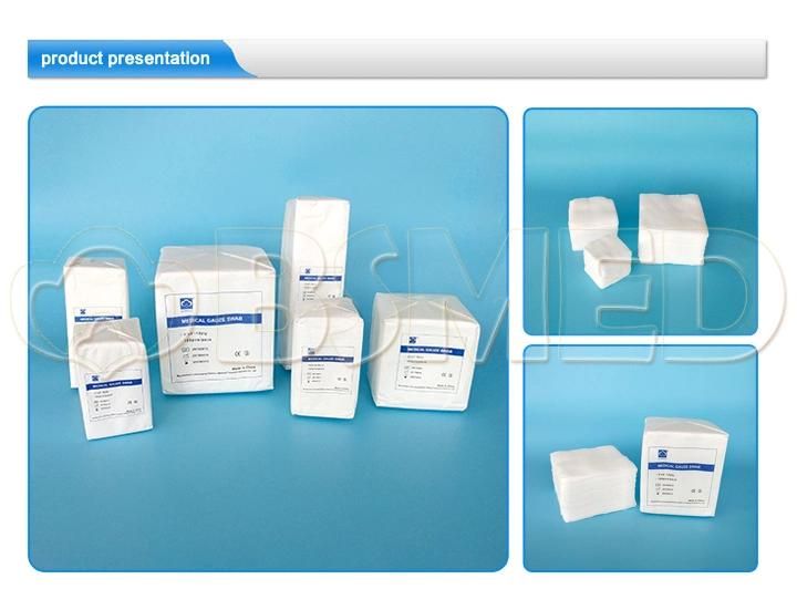 Medical Gauze Swab Sterile and Non-Sterile with ISO13485 Approved