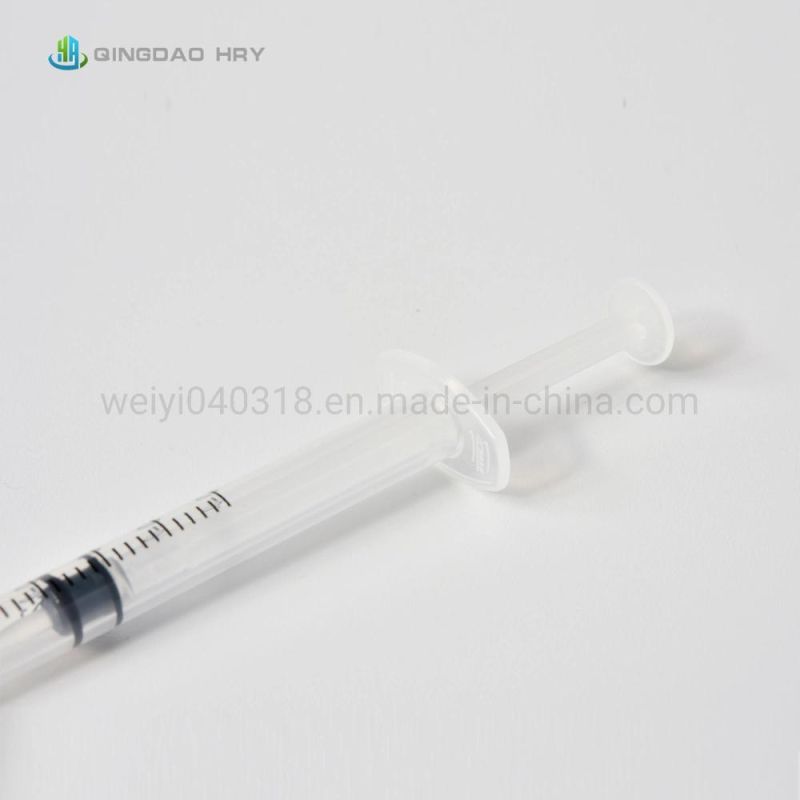 Medical Disposable Sterile Injection Syringe 0.3ml -10ml Auto-Disable with FDA CE ISO13485