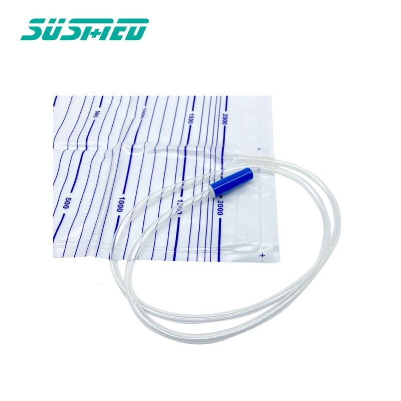 2000ml Disposable Adult Urine Drainage Bag