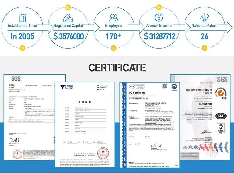 Low Price PVC Material Medical Blood IV Giving Sets Blood Transfusion Device Sterile Blood Transfusion Set