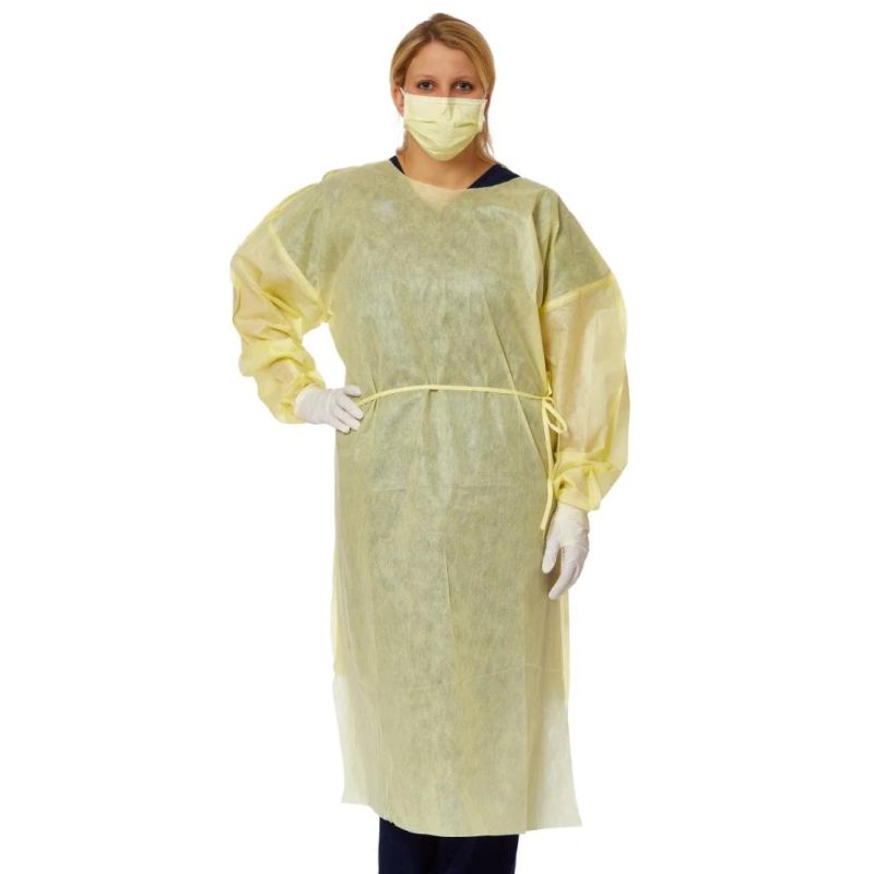 Disposable Laminated Isolation Gown Waterproofed