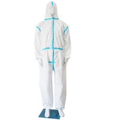 Disposable Coveralls Medical Protective Suit Coverall Protective Cloth PPE Suit