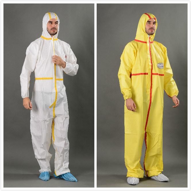 Disposable Painting Suits SMS Overalls for Men One Time Use