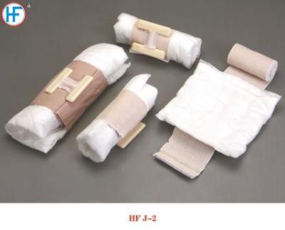 OEM Hot Sale Medical Instrument Vacuum Package Eo Sterilization Cotton Pad H-Type First Aid Bandage