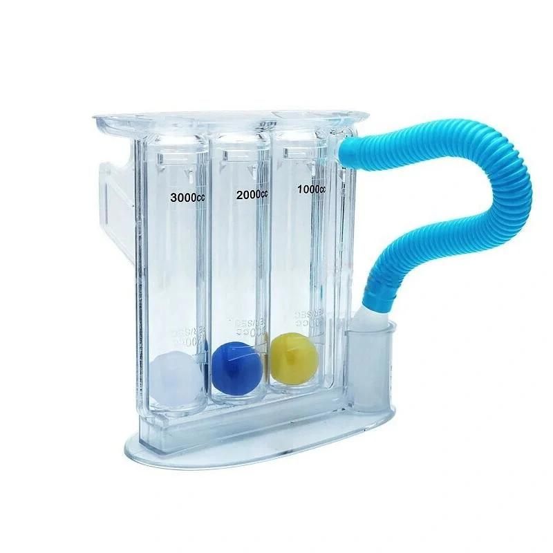 Medical Use Three Balls Spirometer for Breathing Exercises