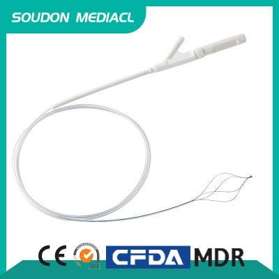 Stone Extraction Basket Medical Device Used for Endoscopic Removal of Biliary Stone and Foreign Body with CE Cfda Manfactuer