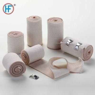 First Aid Elastic Wrap Bandage with Fasteners