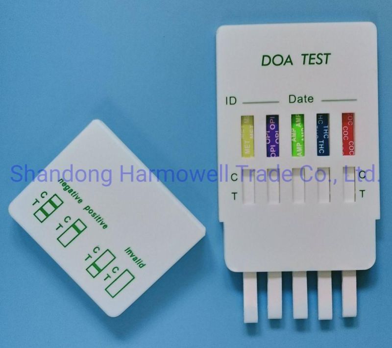 High Sensitivity Disposable Drug of Abuse Tests with CE and FDA Certificate Cassette