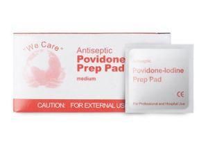 Povidone Iodine Prep. Pad Case of 1000