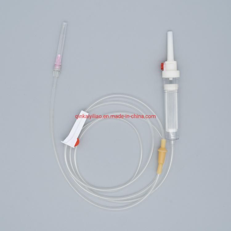 Disposable Blood Transfusion Set with Luer Slip Needle