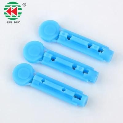 Plastic Safety Sterile Blood Lancet 23G 28g with CE ISO