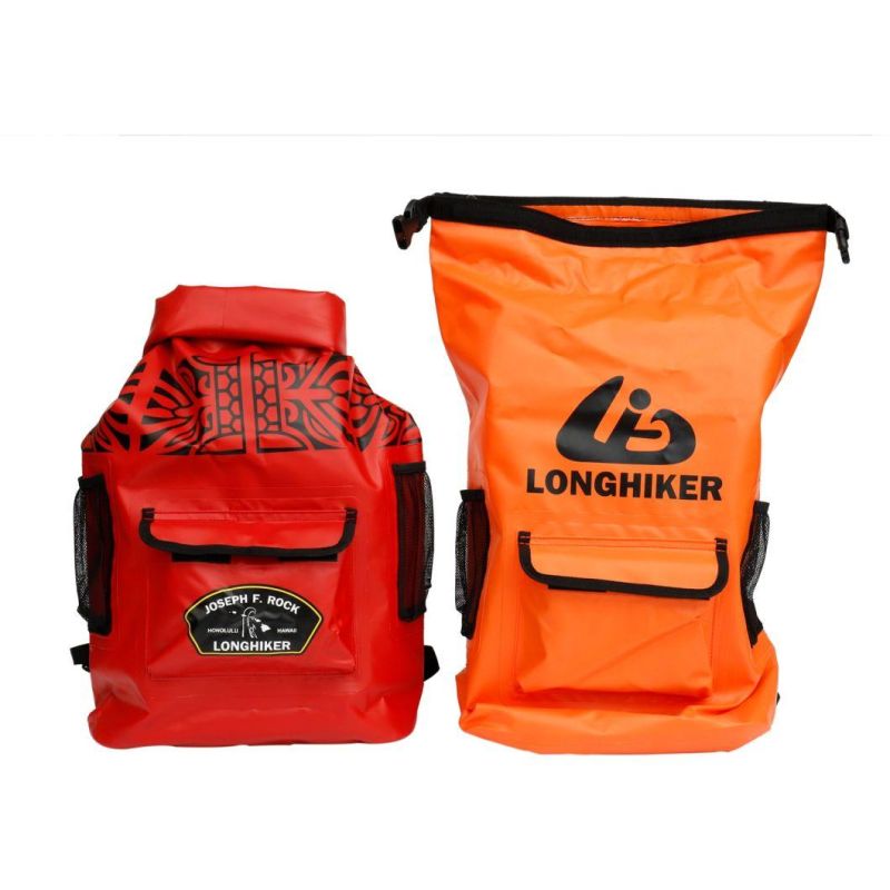 PVC Waterproof Drifting Rescue First Aid Bag Backpack Without Content