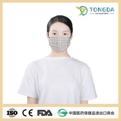 Wholesale Cute Pattern Design Custom Full Protective Medical Face Mask with Printing