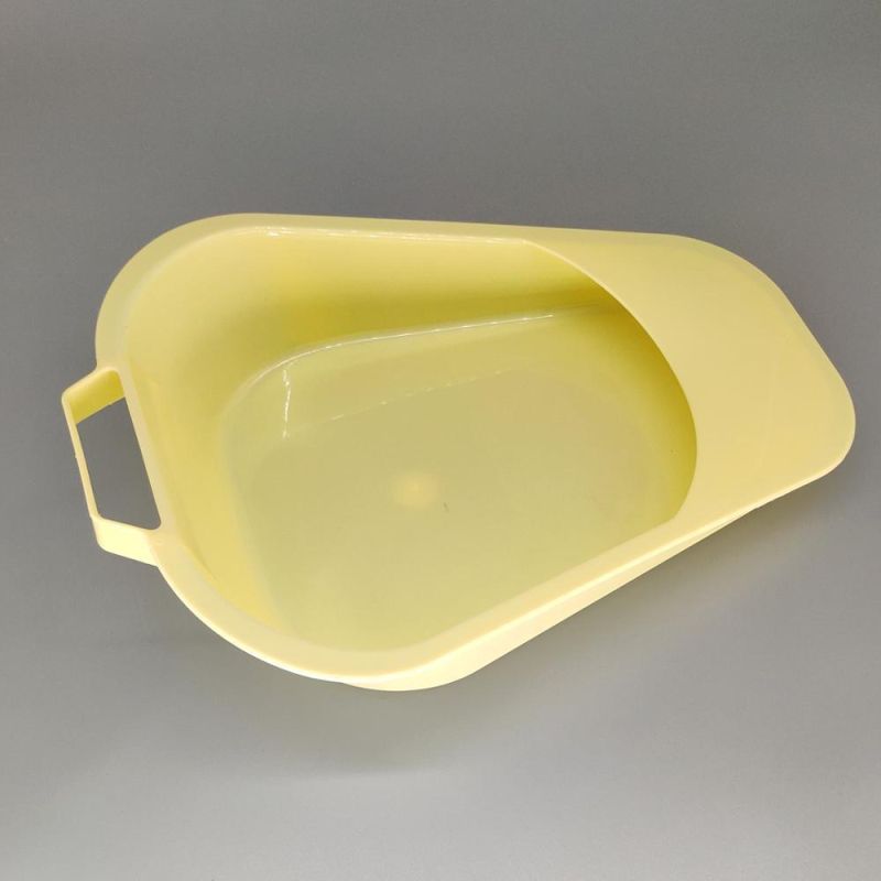 300g Reusable Luxurious Medical/ Hospital PP with Lid Plastic Bed Pan