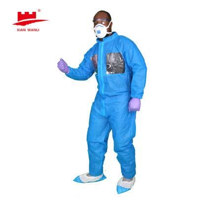 Single Use Bioseguridad Gown Hospital Safety Protection Coverall Medical Biosecurity Protective Coveralls