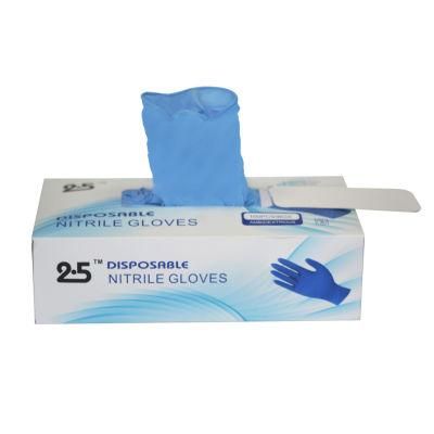 Customizable Nitrile Gloves Disposable Powder-Free Gloves with High Quality