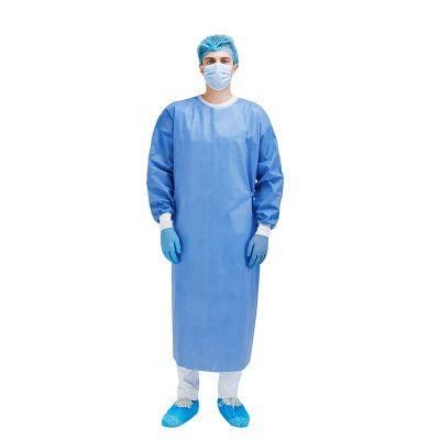 Surgery Gown Hospital Blue Medical Insolation Disposable Surgical Gowns