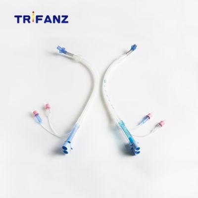 Disposable Medical Silicone Double Lumen Endobronchial Tube Endotracheal Tube