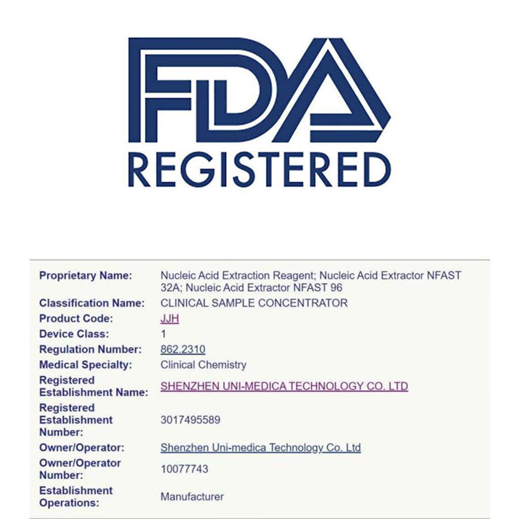 CE FDA Automated Nucleic Acid Extraction and Isolation Reagent DNA Purification Solution Rna Separation Reagent for 96 Magnetic Bar Sleeves Extraction Machine