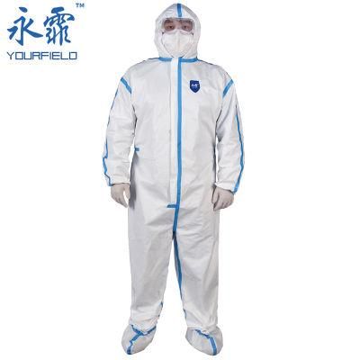 Coverall Manufactory Disposable Protective Clothing Suit Overall Gown