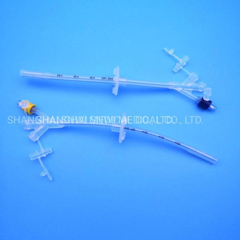 Medical Disposable 2/3 Way Silicone Foley Catheter Urinary Catheter Used in Hospital