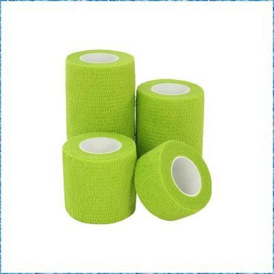 Wal-Mart Supermarket Certified Supplier Cohesive Bandage with TUV Rheinland CE FDA ISO13485