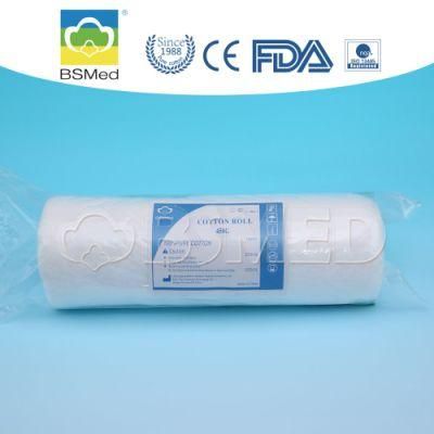 Medical Supplies Products Disposable Absorbent Cotton Wool Roll