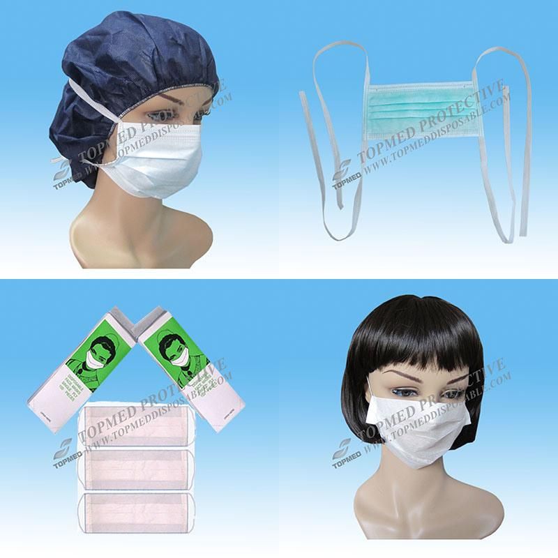 Disposable Nonwoven 3ply Face Mask for Medical Use Type Iir