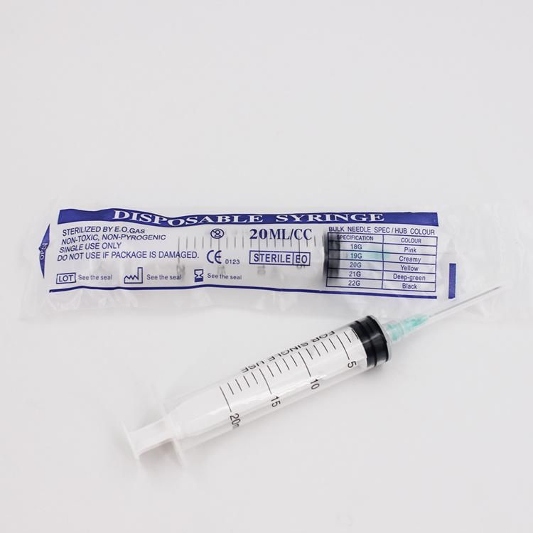 Disposable Syringe with or Without Needle