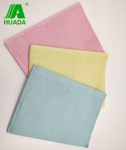 3ply Disposable Colorful Dental Bib/ Dental Tissue/Dental Napkins Factory