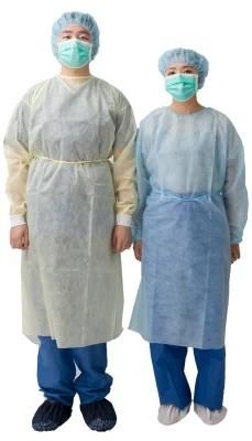 Disposable Hospital Gowns PP PE SMS Surgical Protective Gown